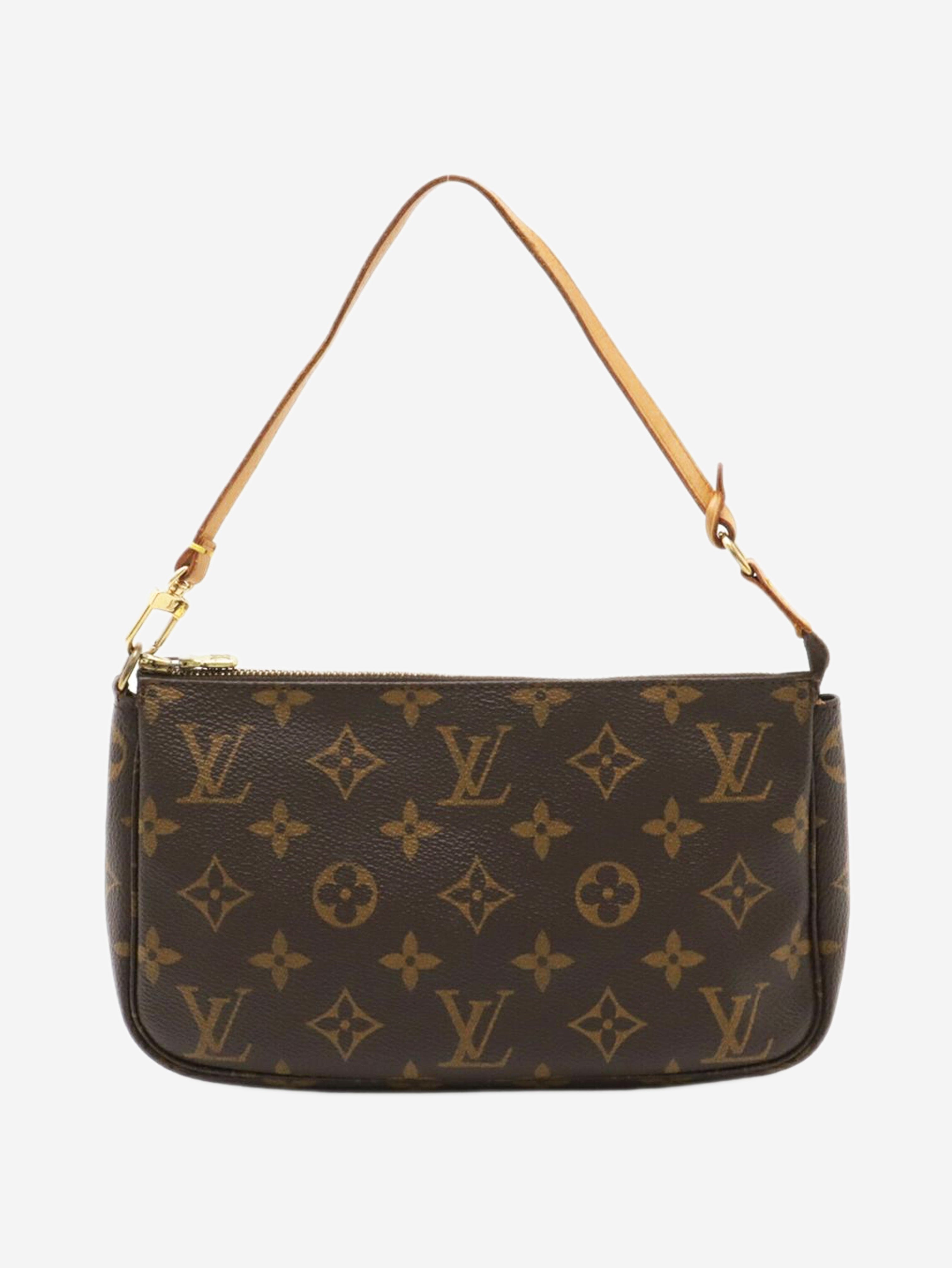 Brown vintage 2000 Monogram Pochette bag Top Handle Bags Louis Vuitton 