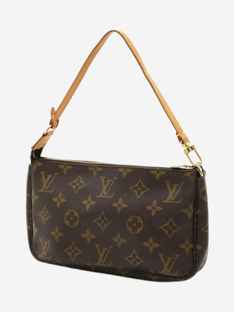 Brown vintage 2000 Monogram Pochette bag Top Handle Bags Louis Vuitton 