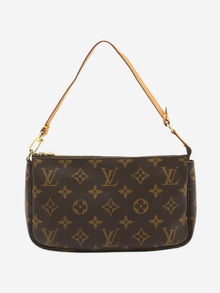 Brown vintage 2000 Monogram Pochette bag Top Handle Bags Louis Vuitton 