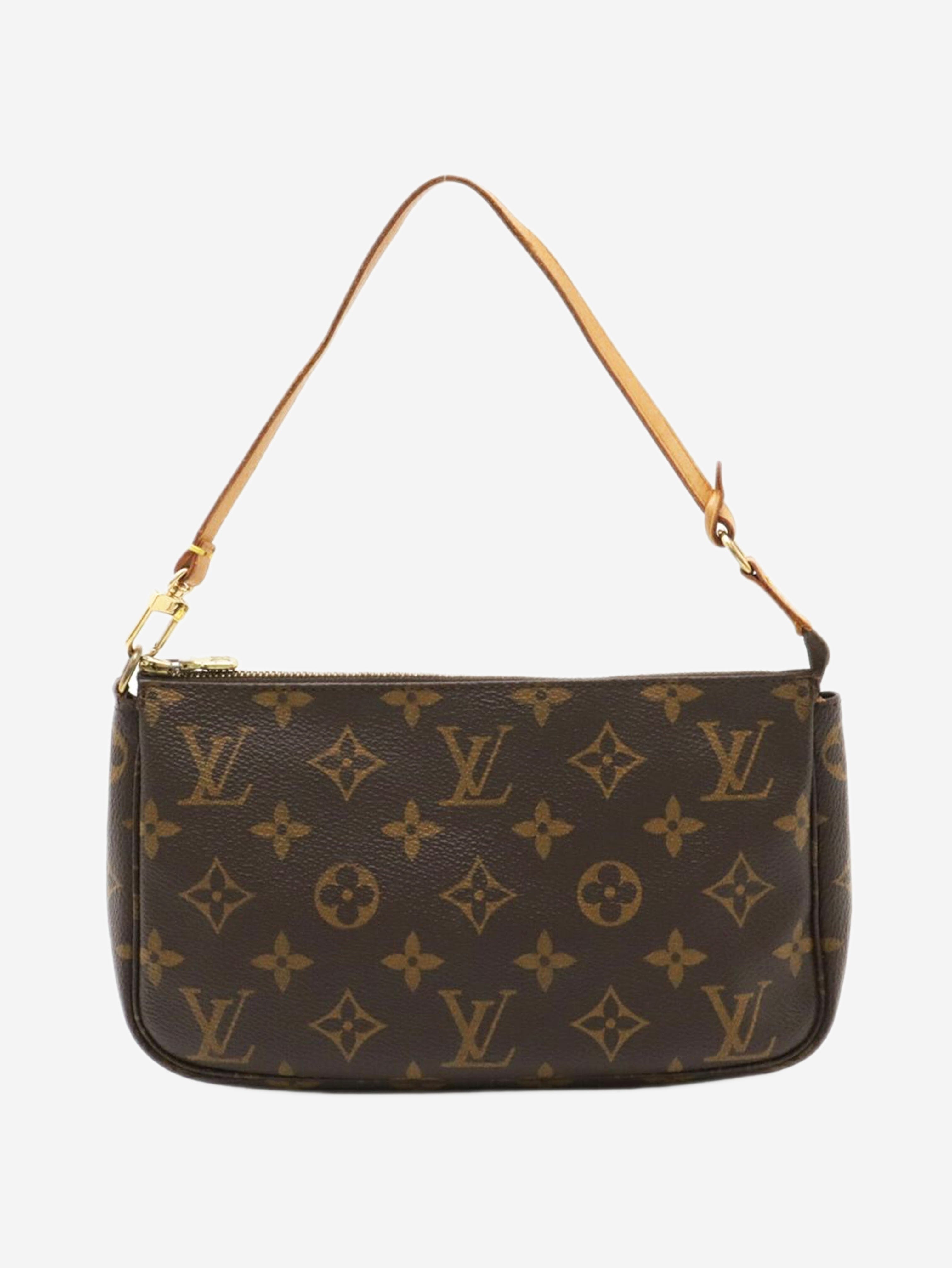 Brown vintage 2000 Monogram Pochette bag Top Handle Bags Louis Vuitton 