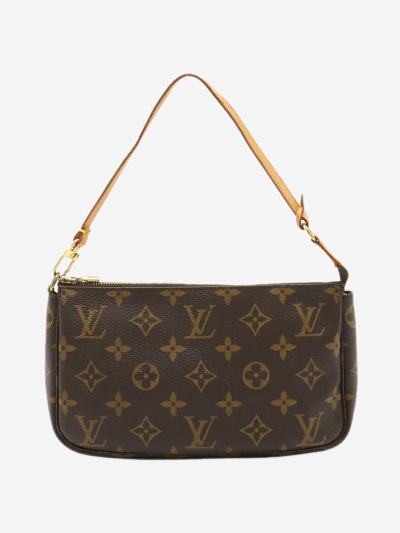 Brown vintage 2000 Monogram Pochette bag Top Handle Bags Louis Vuitton 