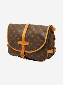 Brown vintage 1990 Monogram Saumur 30 bag Cross-body Bags Louis Vuitton 