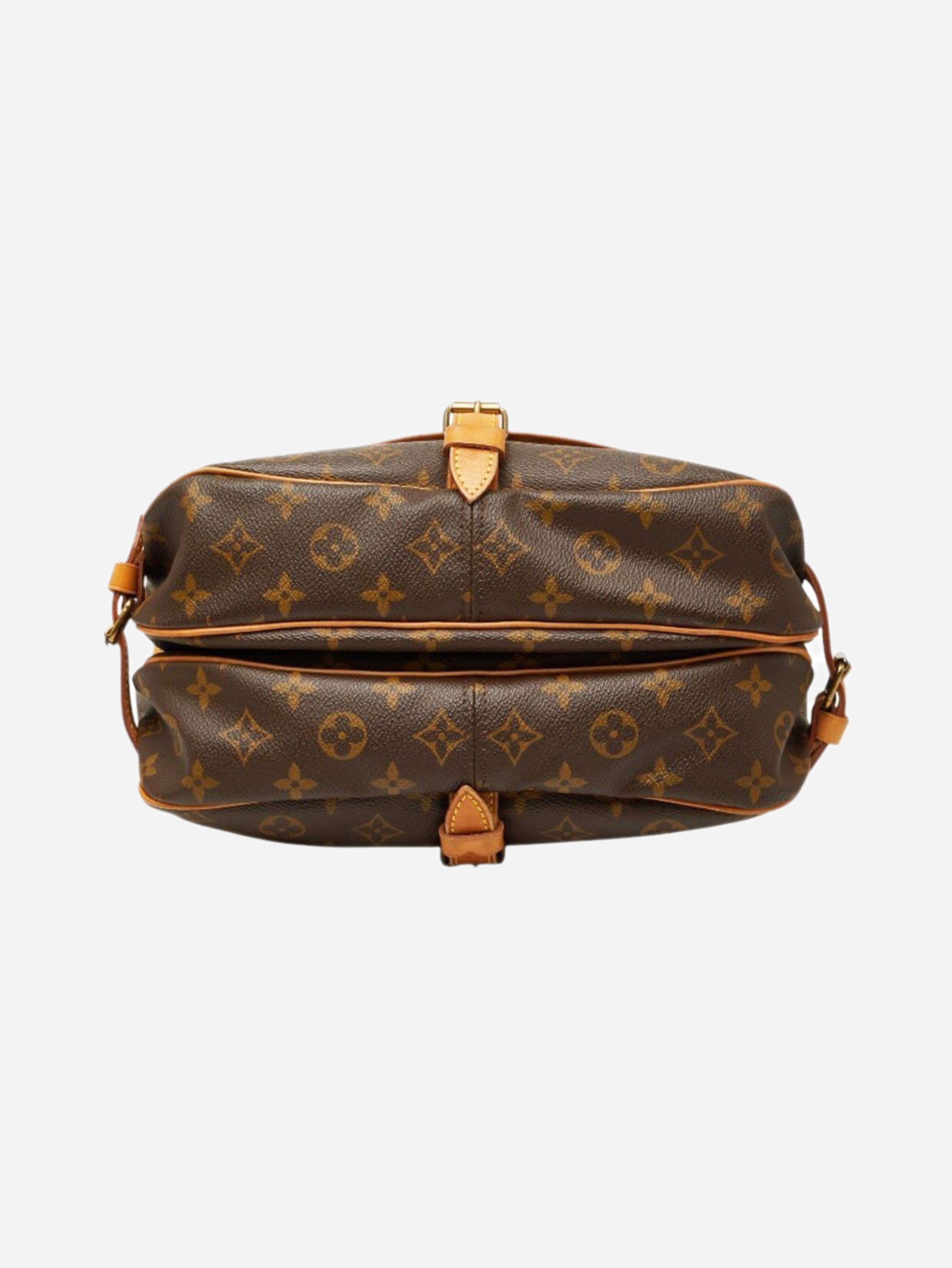 Brown vintage 1990 Monogram Saumur 30 bag Cross-body Bags Louis Vuitton 