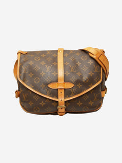 Brown vintage 1990 Monogram Saumur 30 bag Cross-body Bags Louis Vuitton 