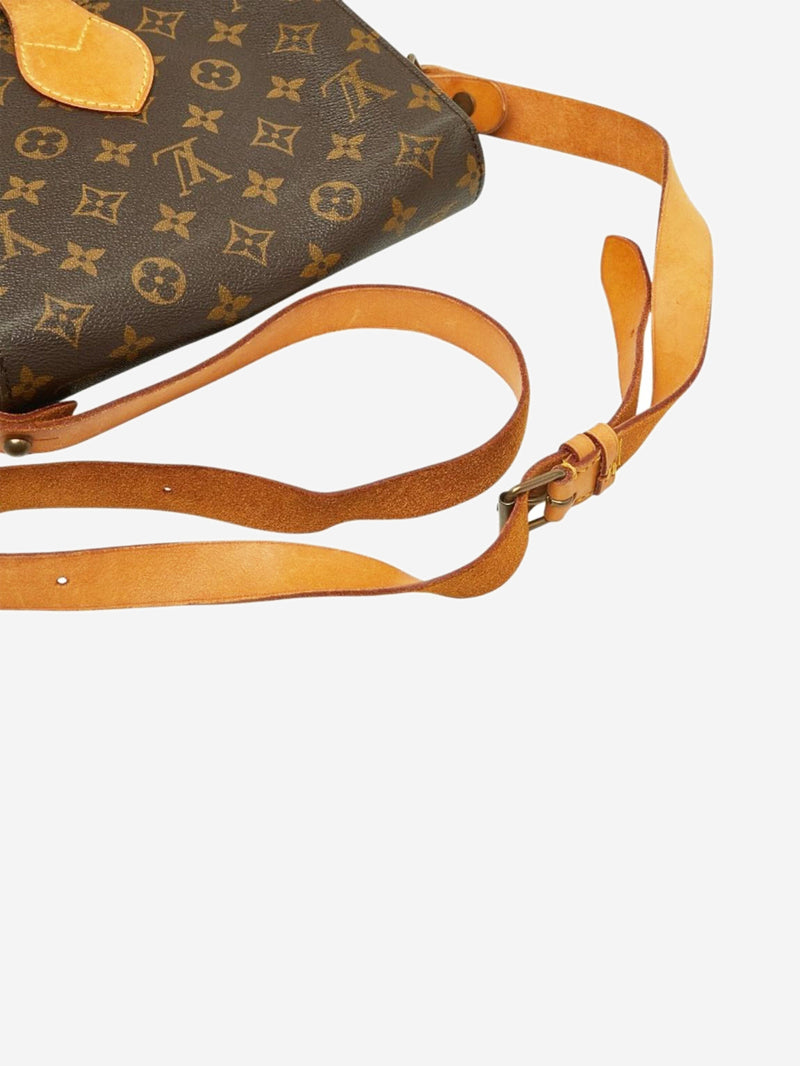 Brown vintage 1991 Monogram Cartouchiere MM bag Shoulder bags Louis Vuitton 