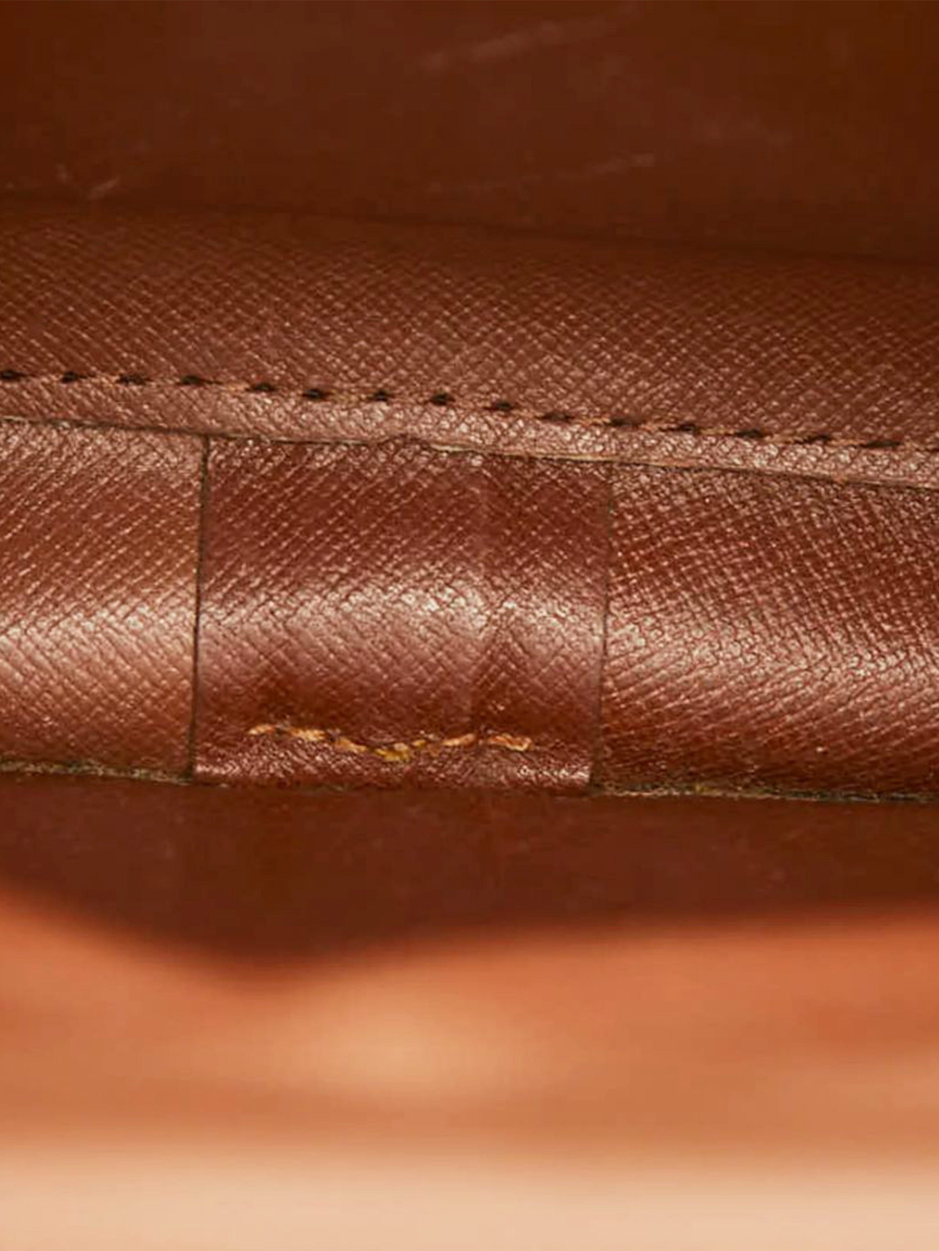 Brown vintage 1991 Monogram Cartouchiere MM bag Shoulder bags Louis Vuitton 