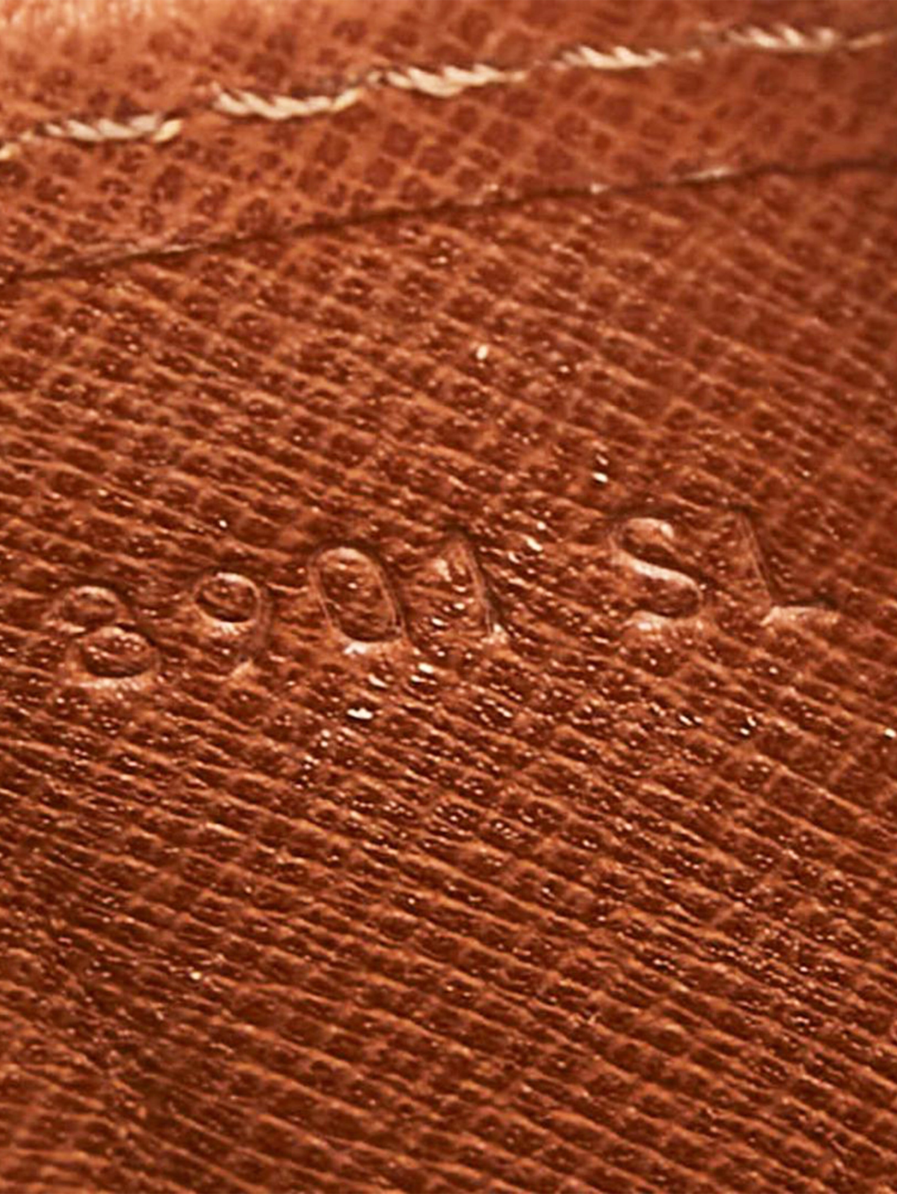 Brown vintage 1991 Monogram Cartouchiere MM bag Shoulder bags Louis Vuitton 
