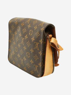 Brown vintage 1991 Monogram Cartouchiere MM bag Shoulder bags Louis Vuitton 