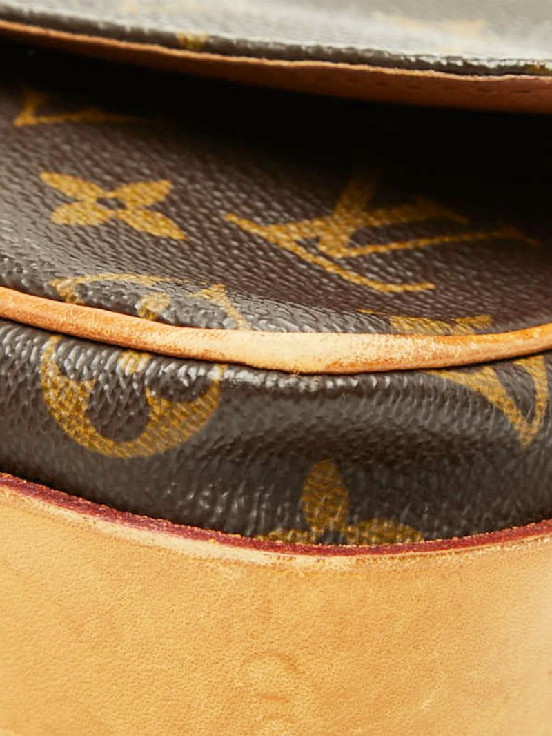 Brown vintage 1991 Monogram Cartouchiere MM bag Shoulder bags Louis Vuitton 
