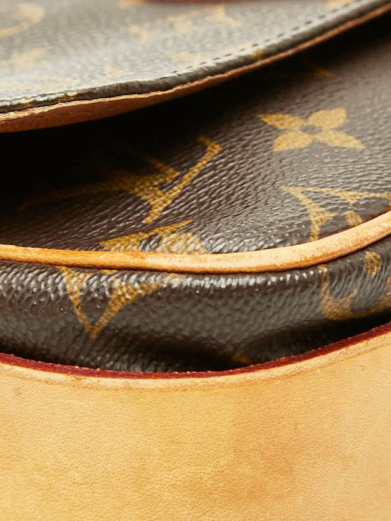 Brown vintage 1991 Monogram Cartouchiere MM bag Shoulder bags Louis Vuitton 