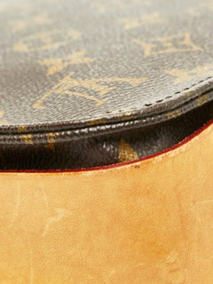 Brown vintage 1991 Monogram Cartouchiere MM bag Shoulder bags Louis Vuitton 