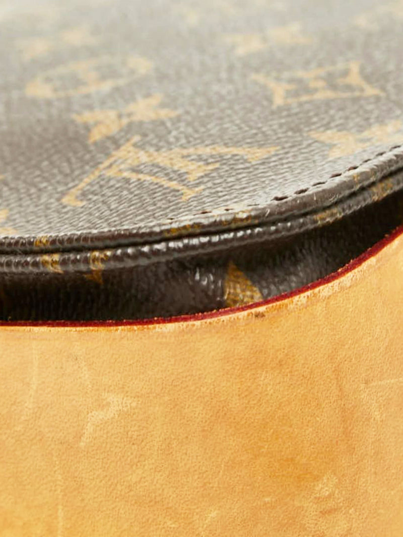 Brown vintage 1991 Monogram Cartouchiere MM bag Shoulder bags Louis Vuitton 