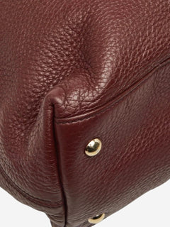 Burgundy Interlocking G Soho Working tote bag Tote Bags Gucci 