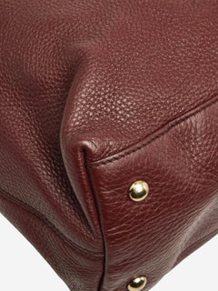 Burgundy Interlocking G Soho Working tote bag Tote Bags Gucci 
