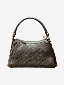 Dark brown Guccissima Scarlet shoulder bag Shoulder bags Gucci 