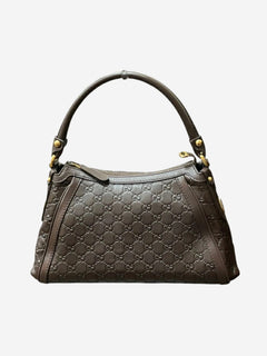 Dark brown Guccissima Scarlet shoulder bag Shoulder bags Gucci 