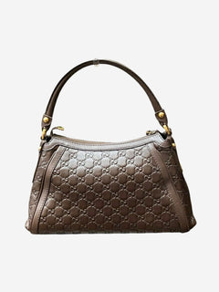 Dark brown Guccissima Scarlet shoulder bag Shoulder bags Gucci 