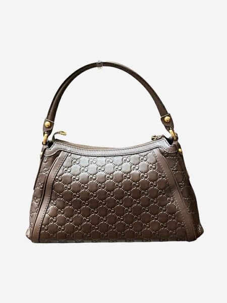 Dark brown Guccissima Scarlet shoulder bag product image