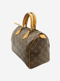 Brown vintage 1991 Monogram Speedy 25 bag Top Handle Bags Louis Vuitton 