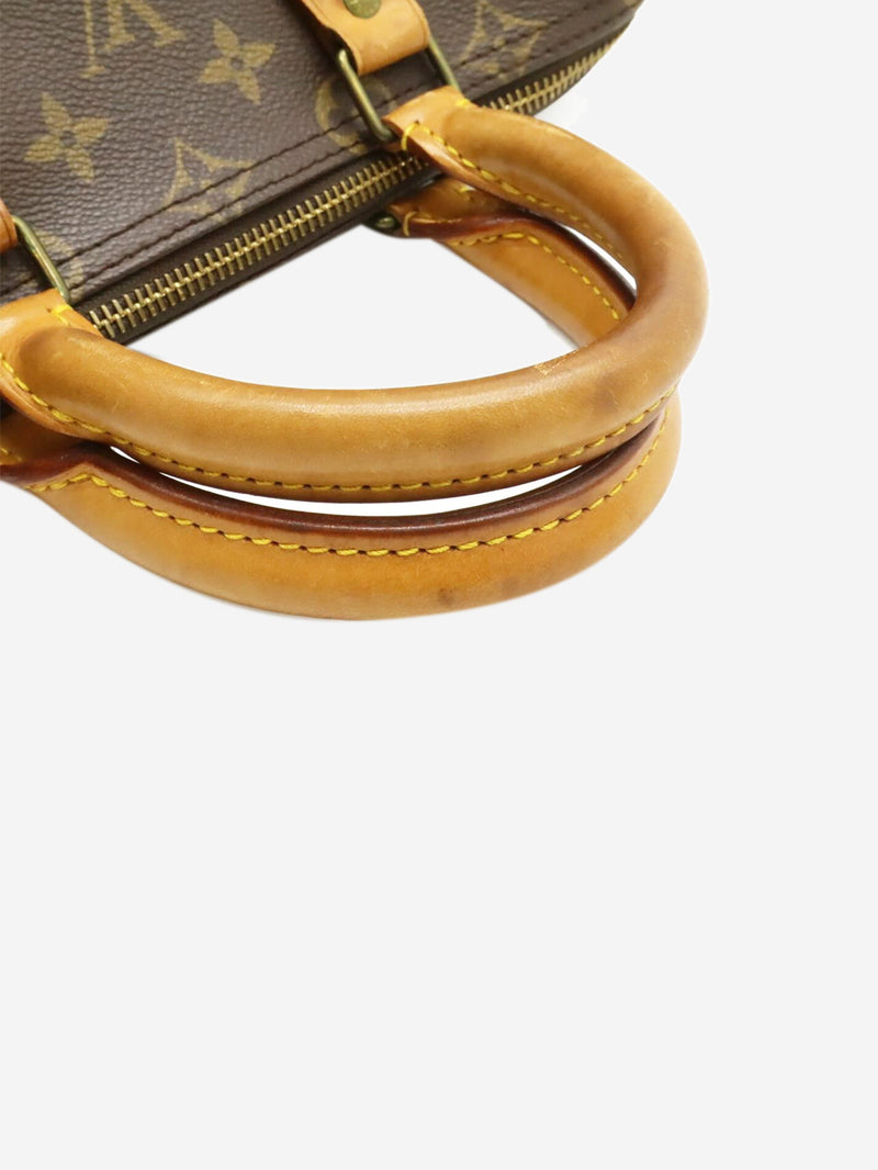 Brown vintage 1991 Monogram Speedy 25 bag Top Handle Bags Louis Vuitton 