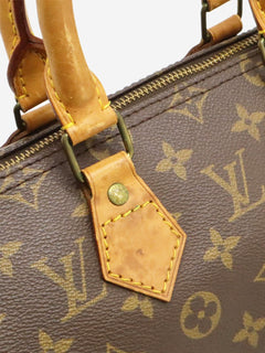 Brown vintage 1991 Monogram Speedy 25 bag Top Handle Bags Louis Vuitton 
