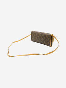 Brown vintage 2001 Monogram Pochette Twin GM bag Cross-body Bags Louis Vuitton 