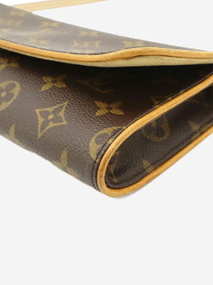 Brown vintage 2001 Monogram Pochette Twin GM bag Cross-body Bags Louis Vuitton 