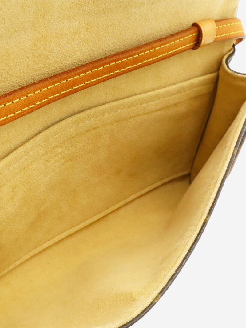Brown vintage 2001 Monogram Pochette Twin GM bag Cross-body Bags Louis Vuitton 