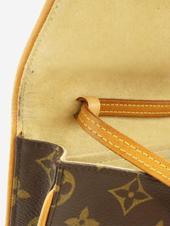Brown vintage 2001 Monogram Pochette Twin GM bag Cross-body Bags Louis Vuitton 