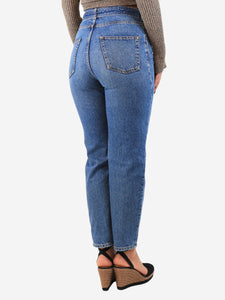 Claudie Pierlot Blue belted jeans - size UK 8
