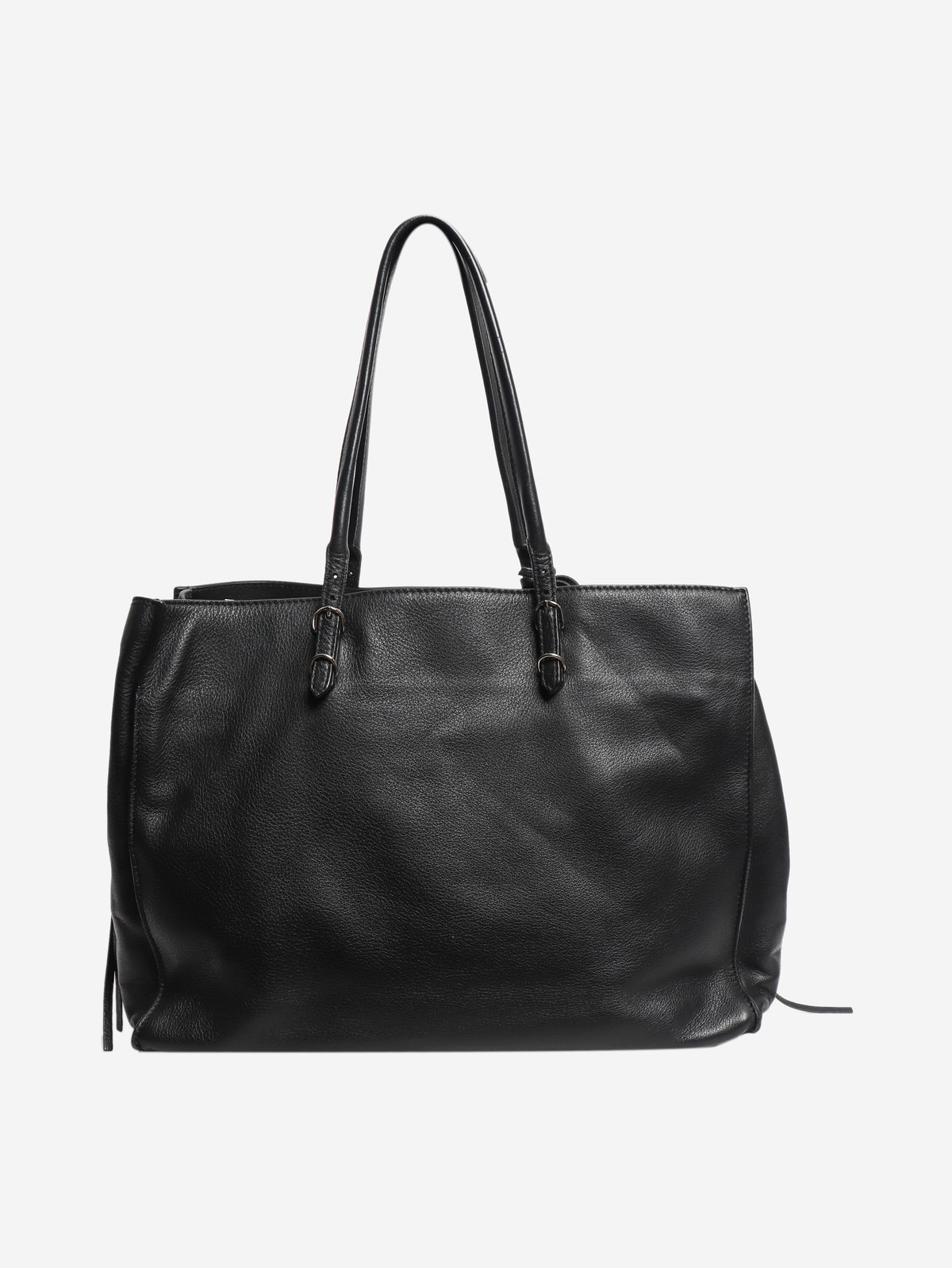 Black Papier leather bag