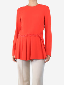 Stella McCartney Red long sleeve red tunic dress - size UK 10