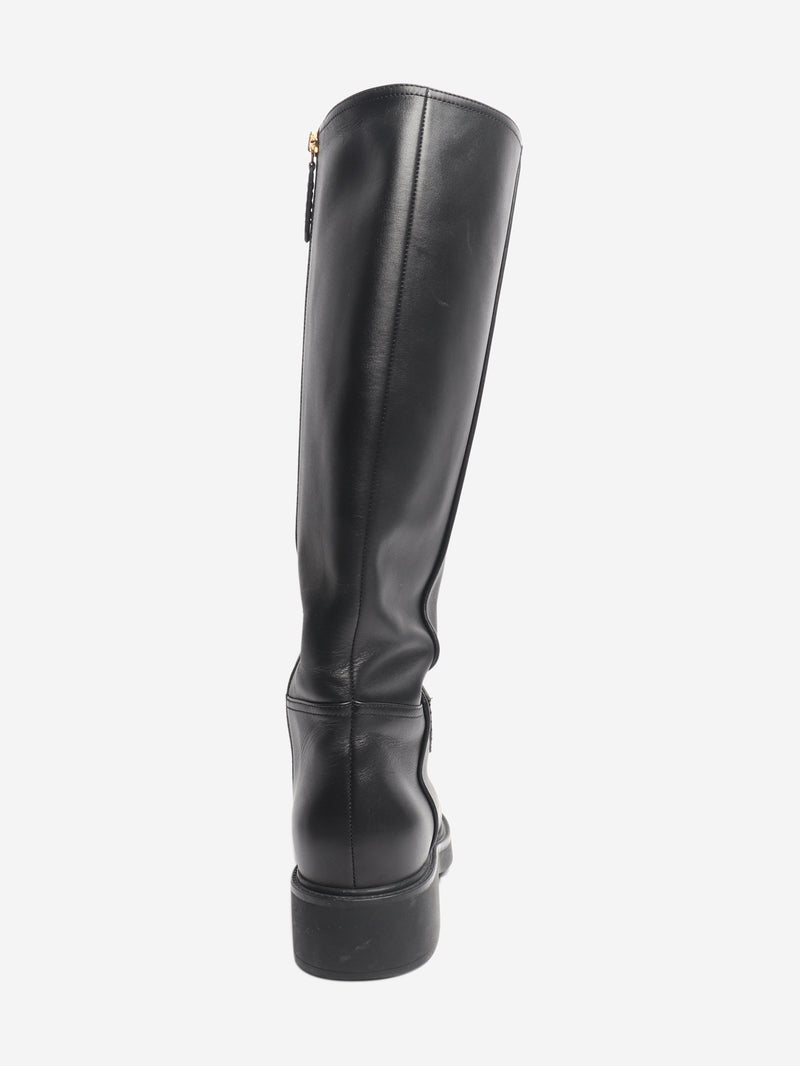 Black riding boots - size EU 36 Boots Gucci 