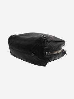 Black Papier leather bag
