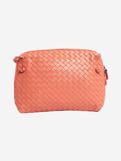 Salmon Nodini Intrecciato crossbody bag Cross-body bags Bottega Veneta 