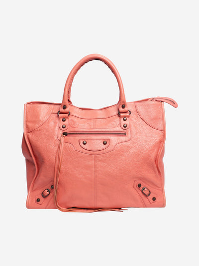 Pink maxi City bag Top Handle Bags Balenciaga 