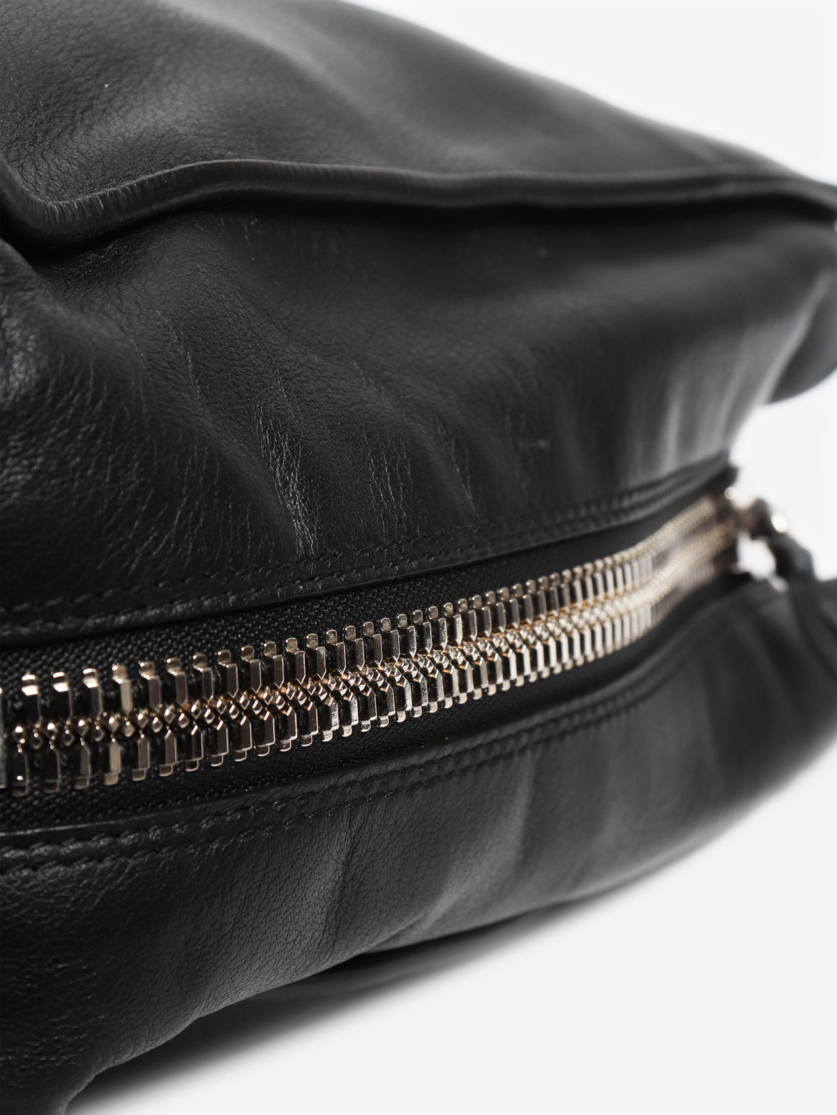 Black Papier leather bag