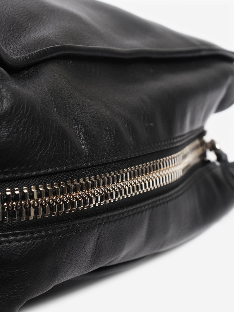 Black Papier leather bag