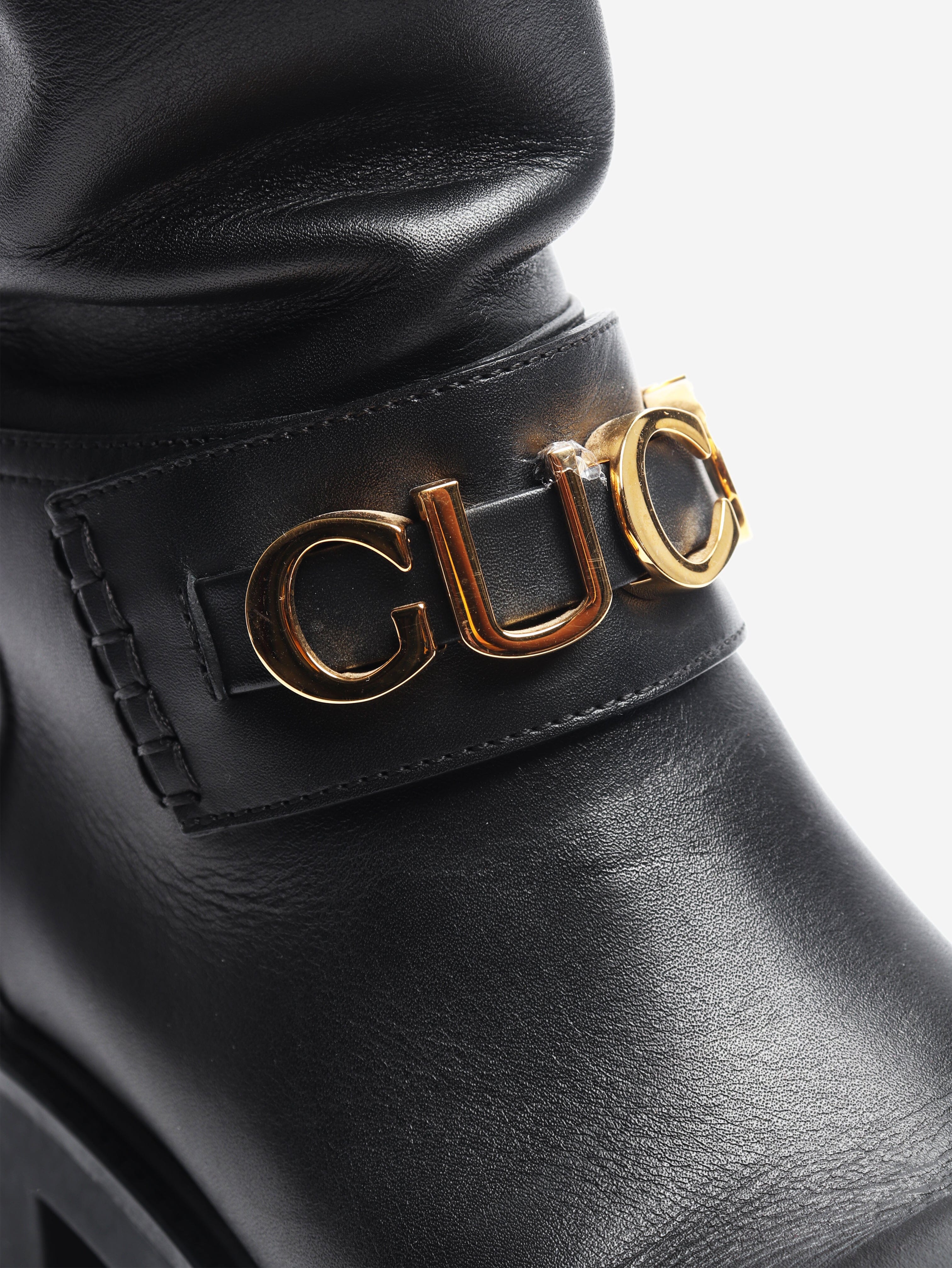 Black riding boots - size EU 36 Boots Gucci 