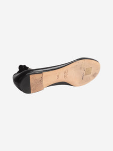 Chloe Black leather ballet flats - size EU 38.5