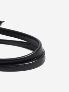 Black Papier leather bag