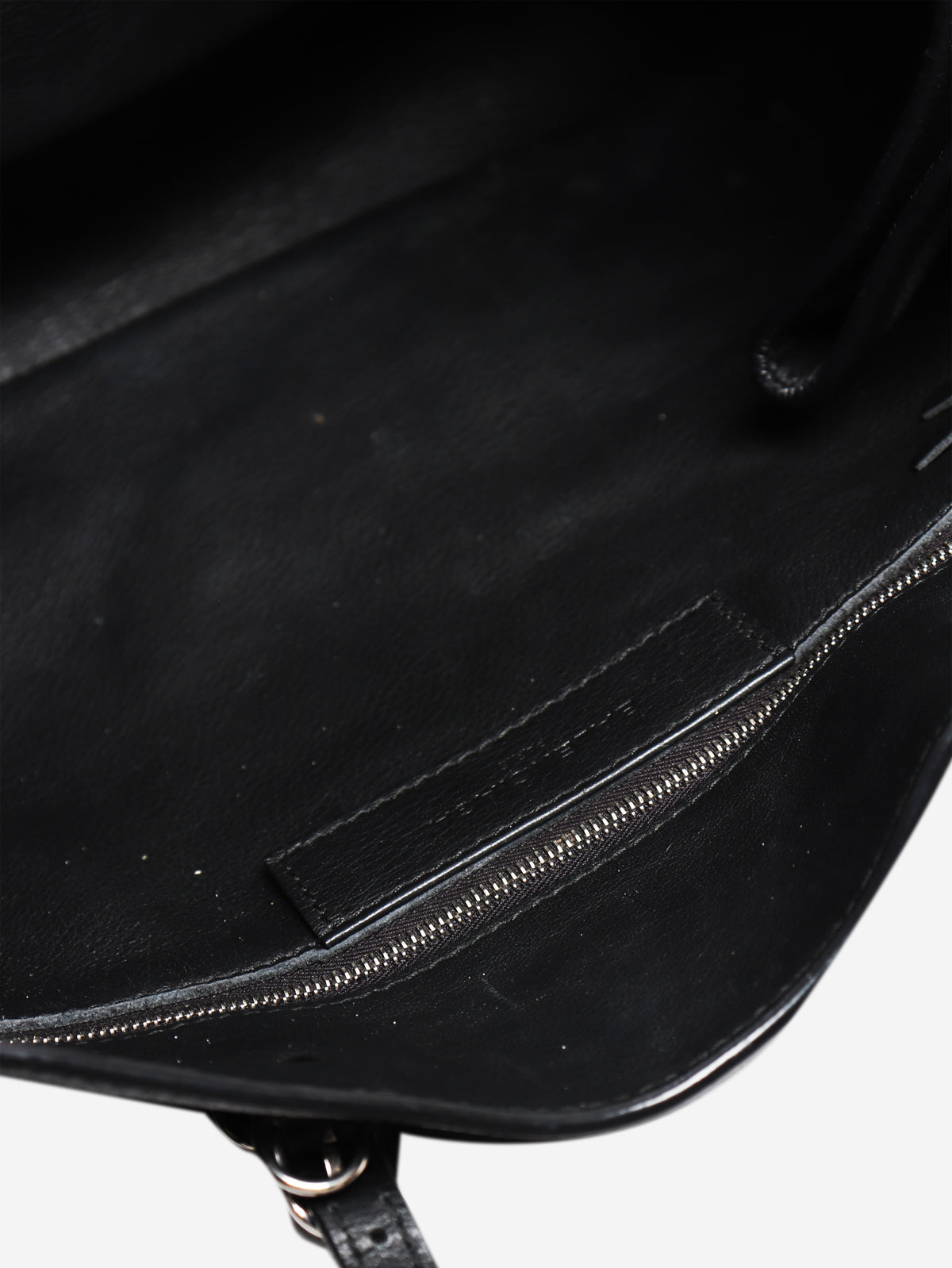 Black Papier leather bag