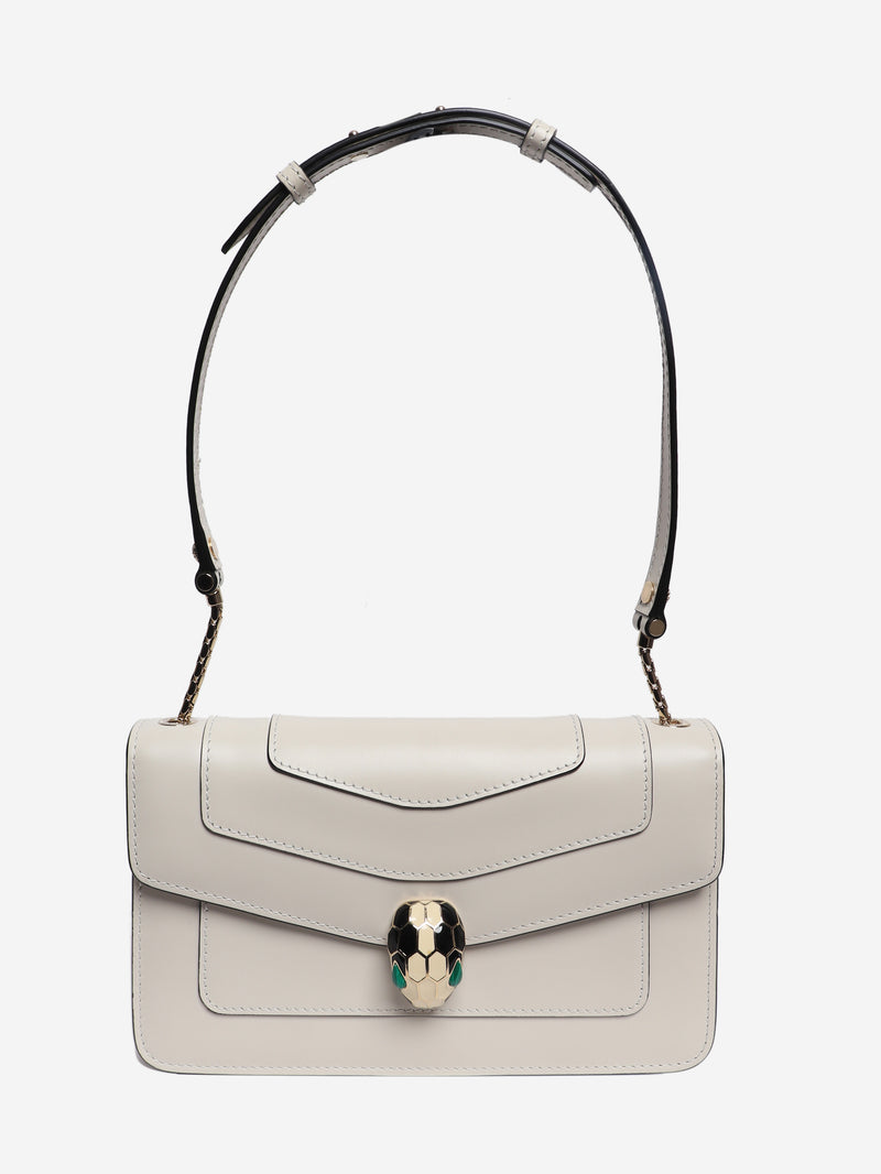 Ivory Serpenti Forever crossbody bag