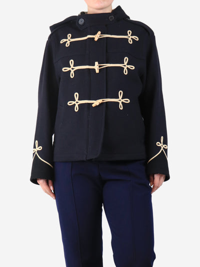 Navy hooded duffle peacoat - size UK 8 Coats & Jackets The Kooples 