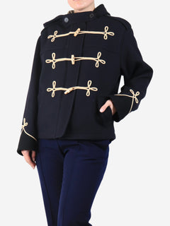 Navy hooded duffle peacoat - size UK 8 Coats & Jackets The Kooples 