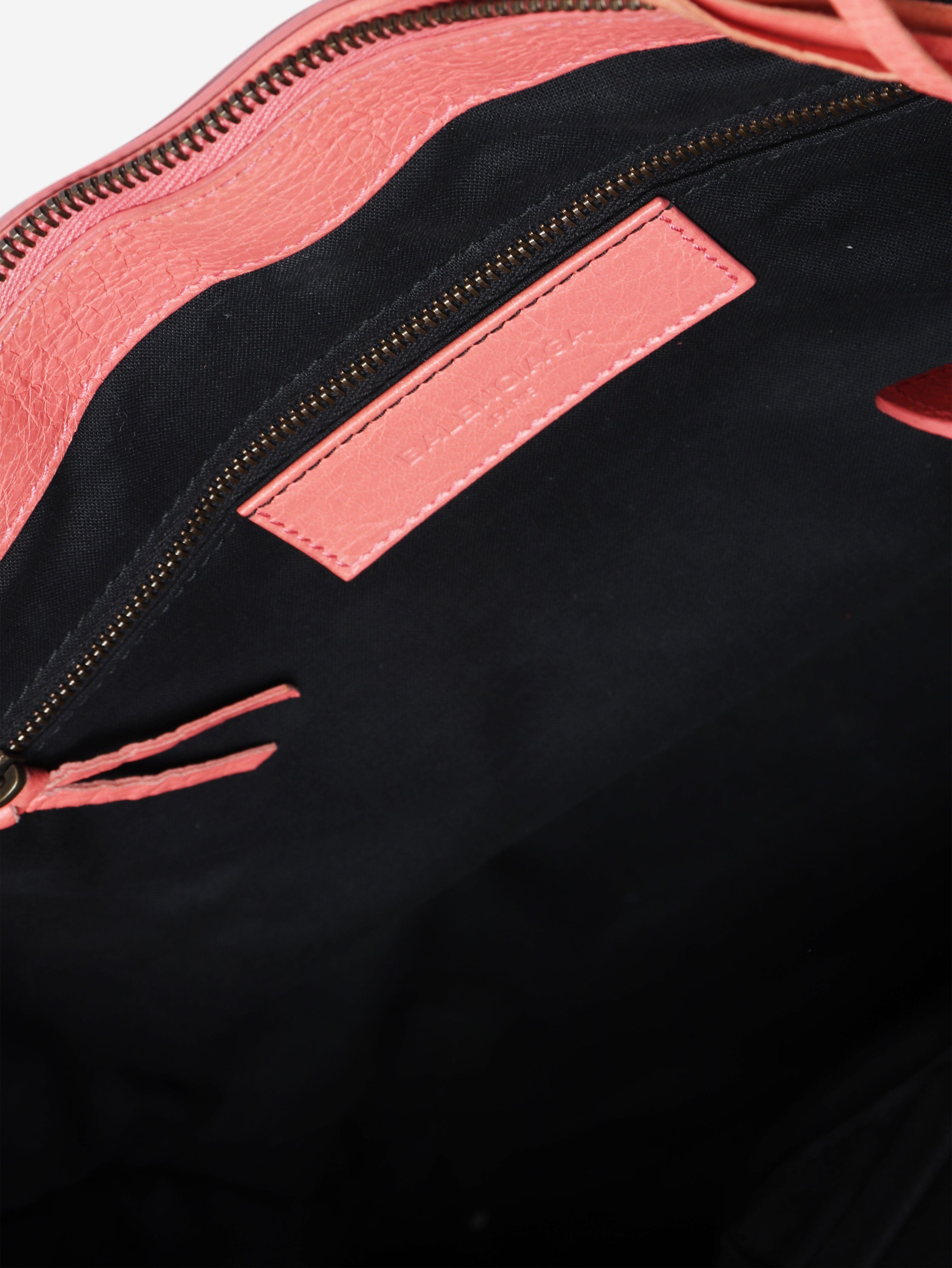 Pink maxi City bag Top Handle Bags Balenciaga 