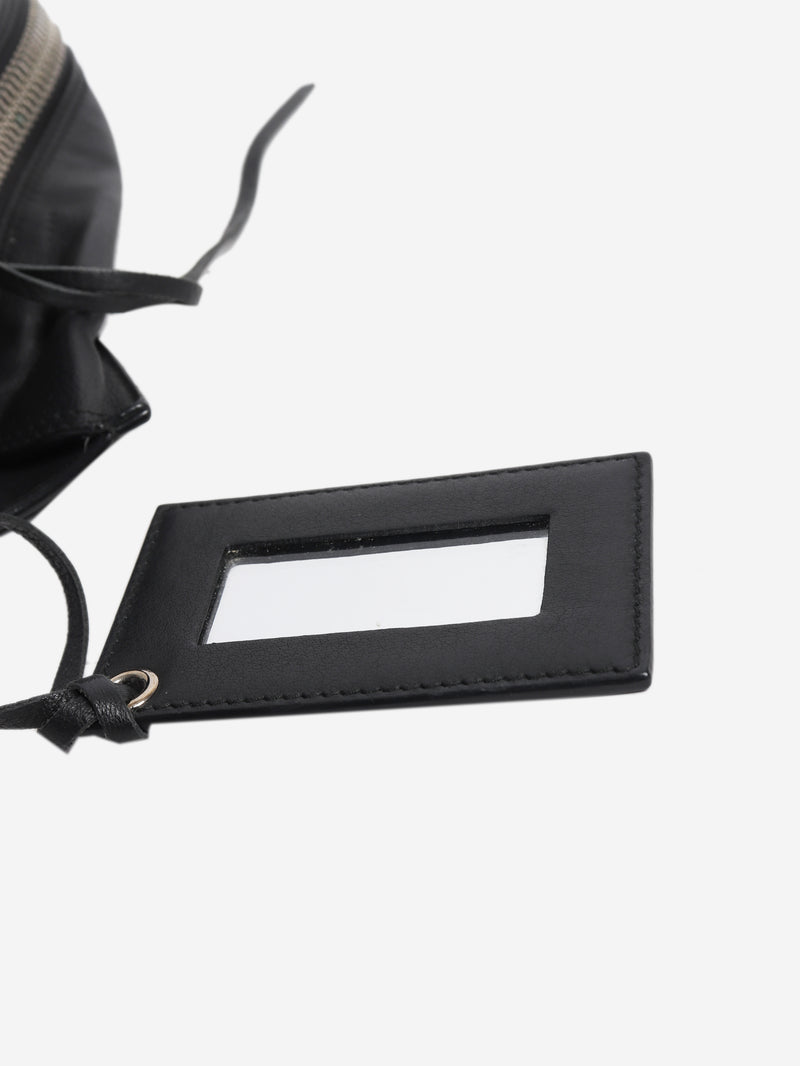 Black Papier leather bag