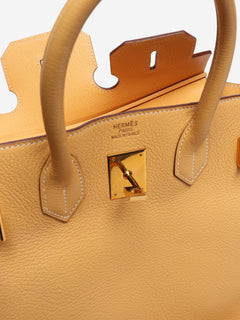 Amber vintage 2004 Birkin 30 HAC bag Top Handle Bags Hermes 