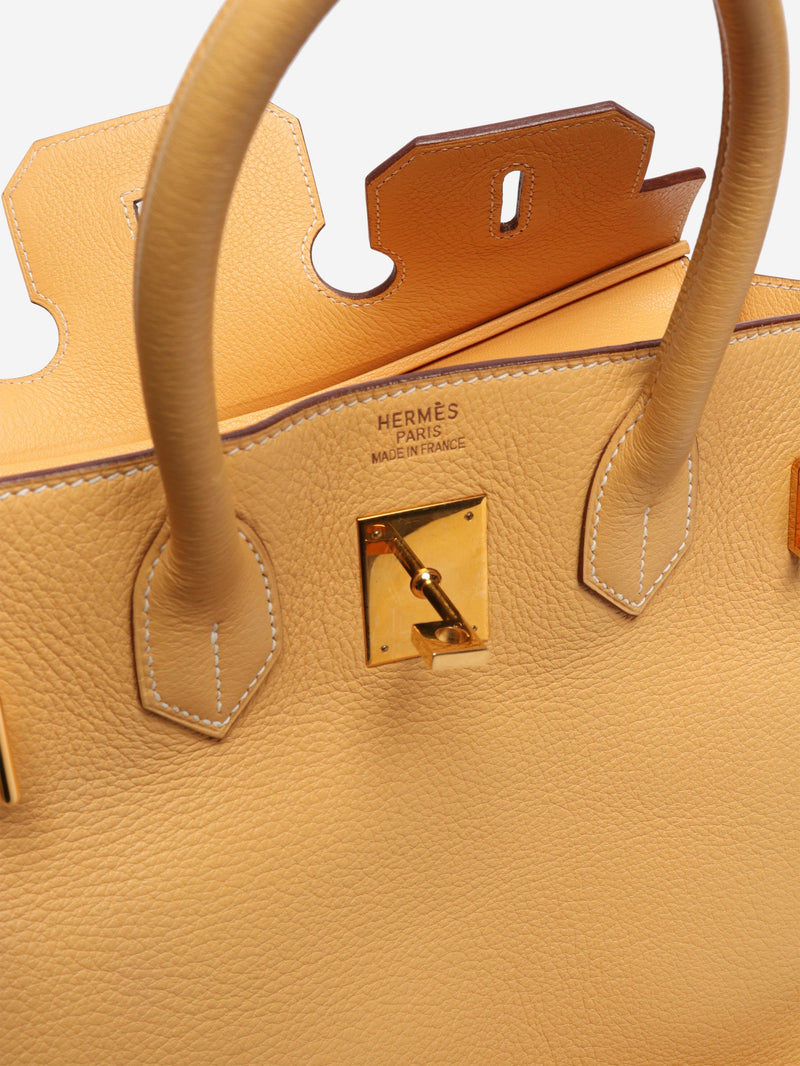 Amber vintage 2004 Birkin 30 HAC bag Top Handle Bags Hermes 