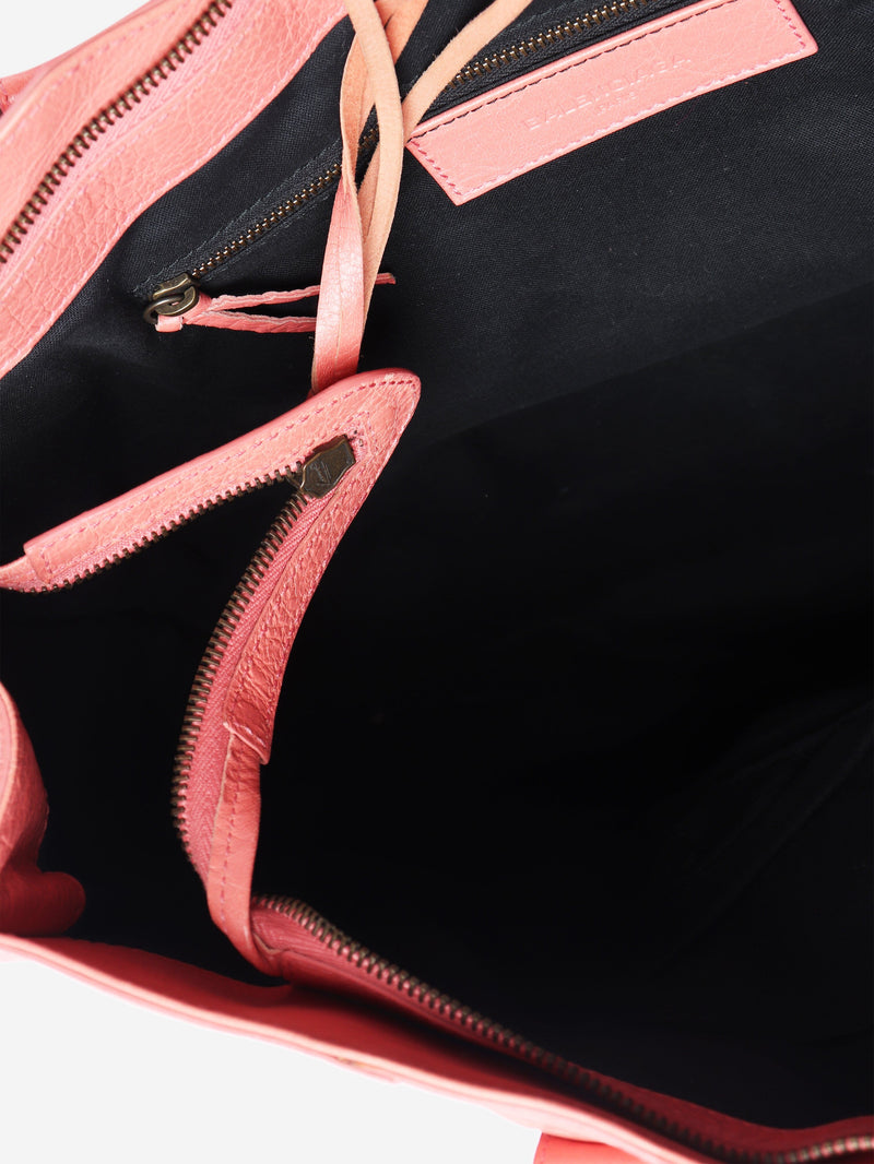 Pink maxi City bag Top Handle Bags Balenciaga 